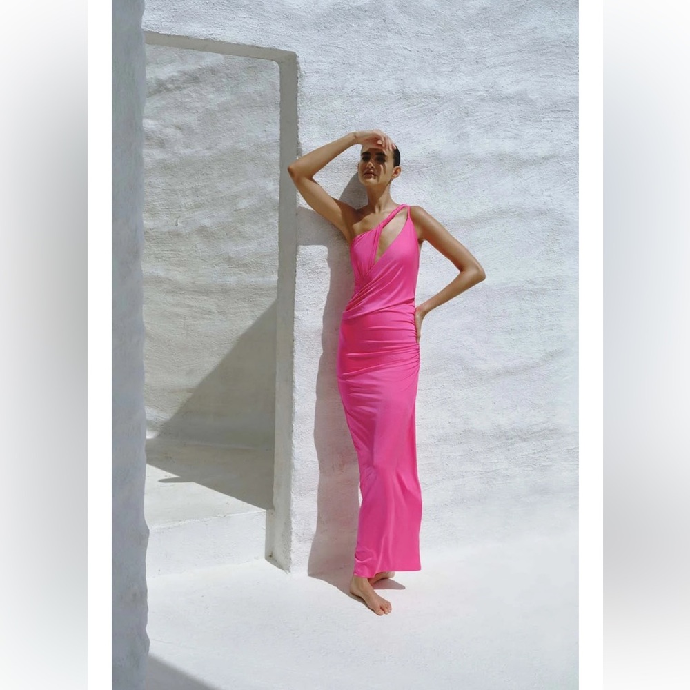 Baobab Collection Vibrant Pink Maxi Dress